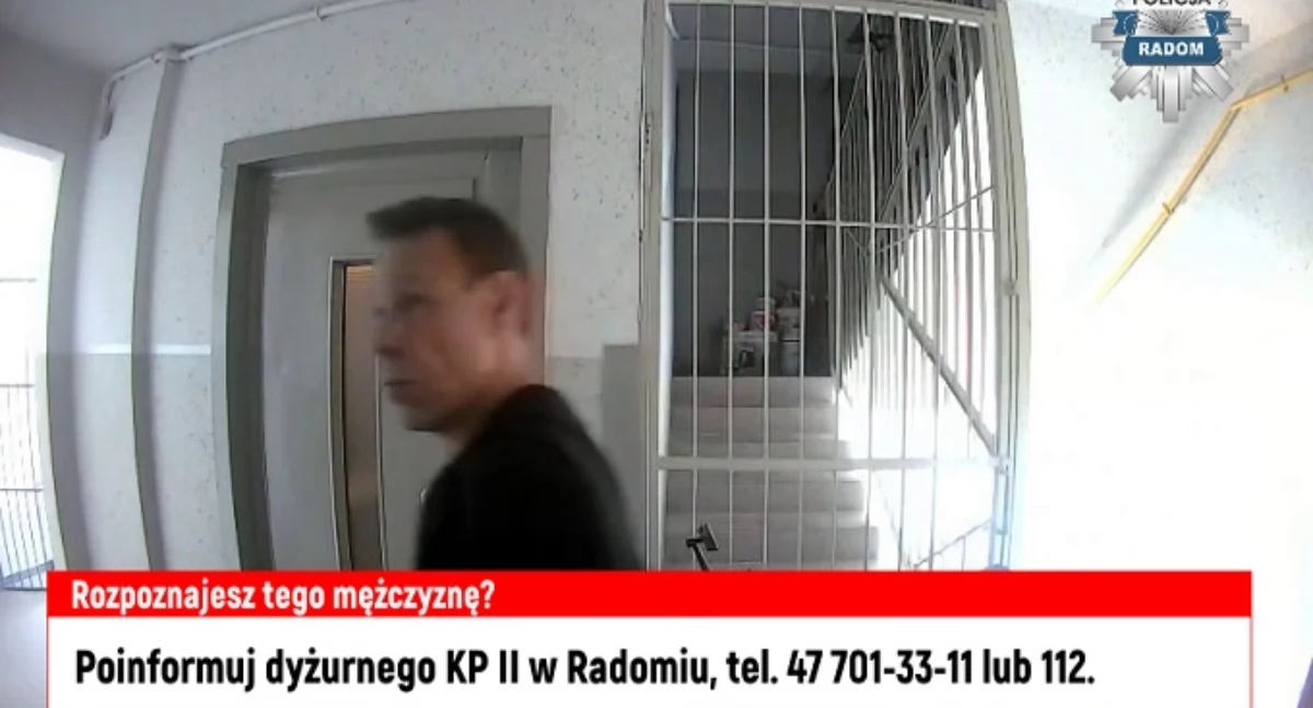 Włamał się do mieszkania i zamalował wizjery. Rozpoznajesz tego mężczyznę?