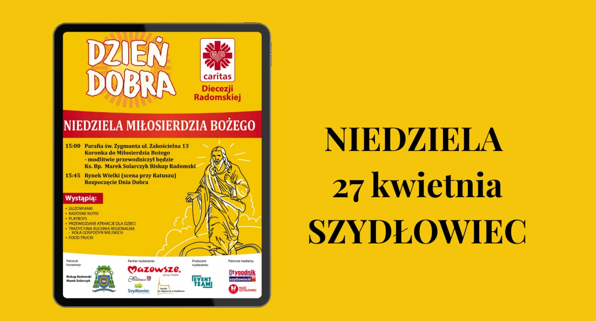 Dzień Dobra w Szydłowcu — koncerty, atrakcje i wspólna modlitwa