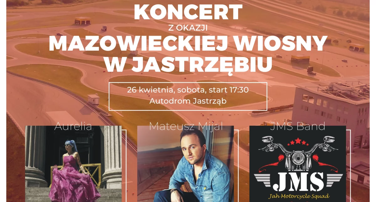Mateusz Mijal, Aurelia i reggae na żywo — zobacz Mazowiecką Wiosnę w Jastrzębiu!