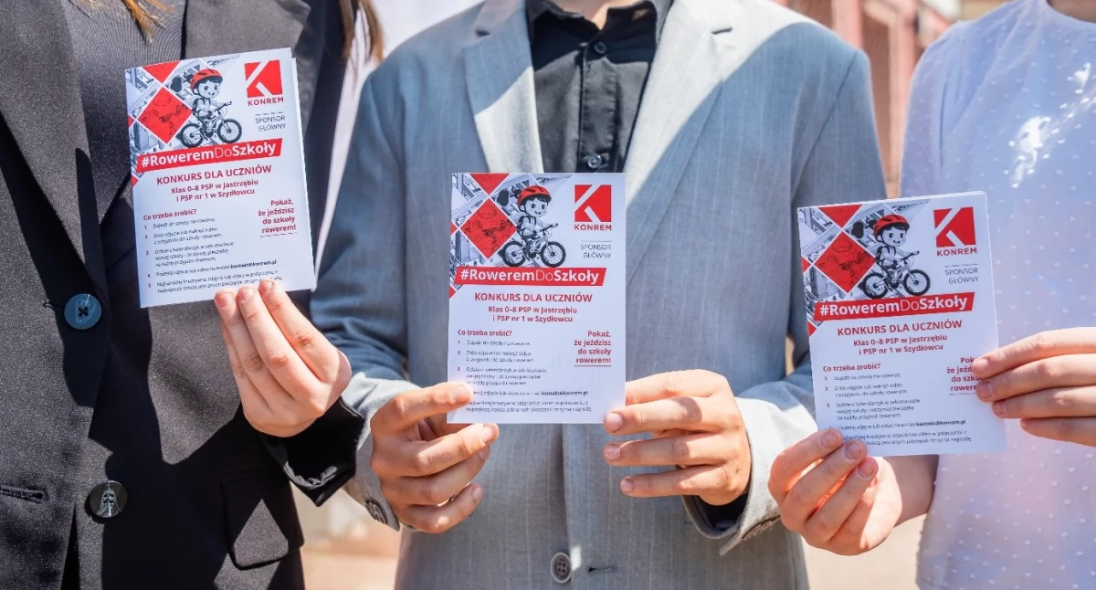 Konrem S.A. napędza ekologiczną zmianę w regionie szydłowieckim – nowe stojaki rowerowe już stoją!