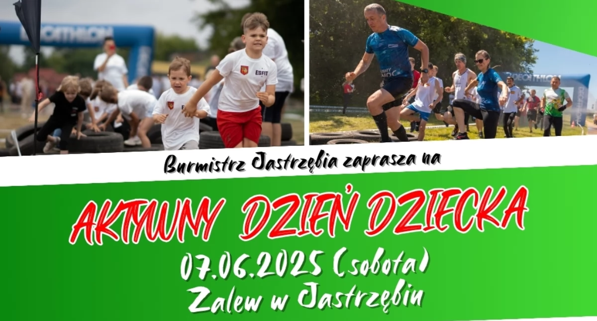 Biegaj, baw się i grilluj! 7 czerwca Aktywny Dzień Dziecka w Jastrzębiu