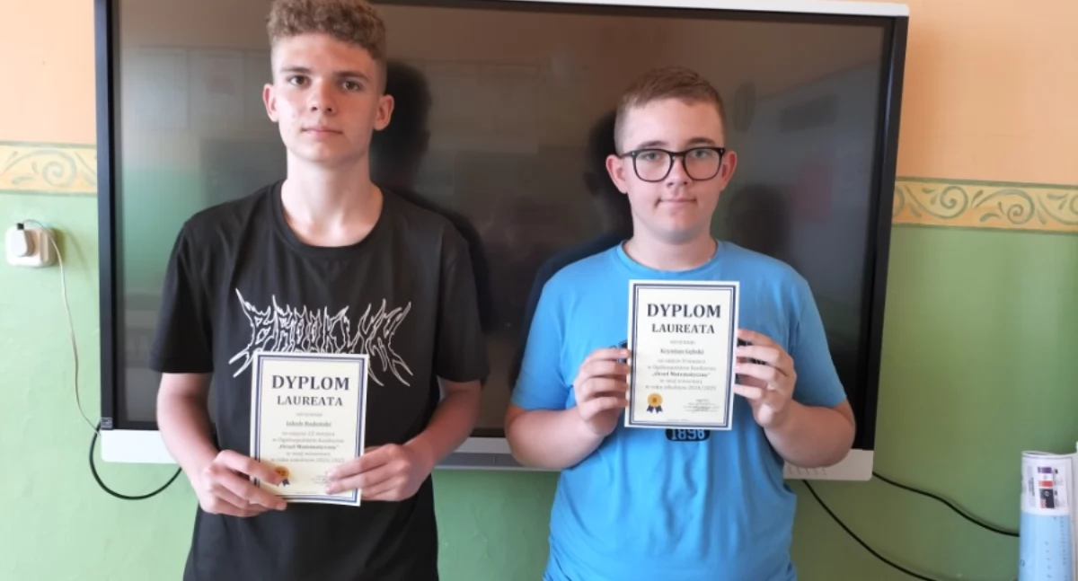 Matematyczny sukces uczniów z Guzowa! 
