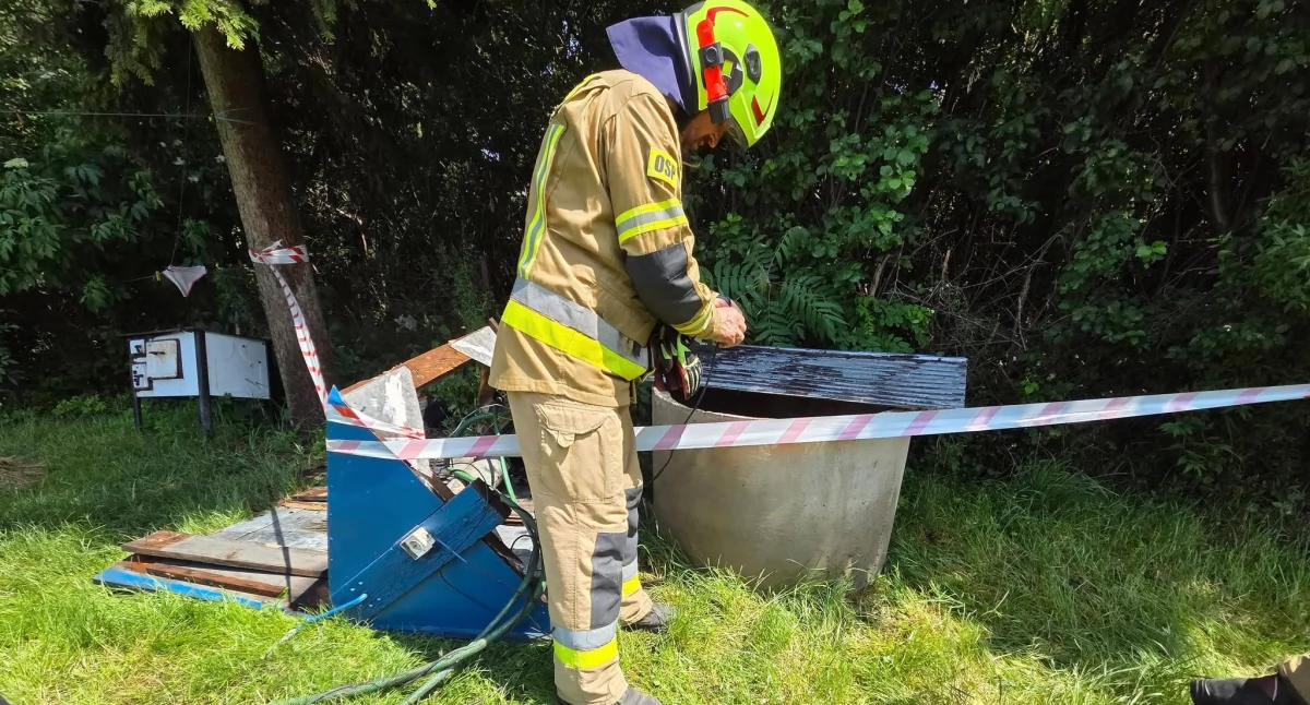 Interweniowali przy gnieździe os i pożarze pompy w Orońsku