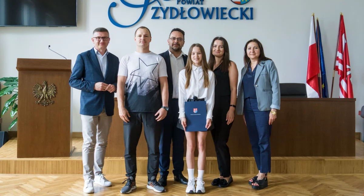 Utalentowana zawodniczka z nagrodą od Starosty Szydłowieckiego