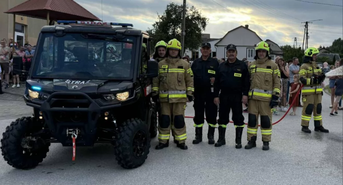 Nowy quad ratowniczy w OSP Skłoby! Sprzęt poświęcony podczas festynu rodzinnego