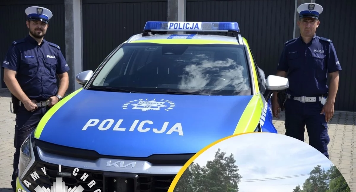 Policjanci z Szydłowca uratowali życie 66-latkowi. Zostali wyróżnieni za swoją postawę