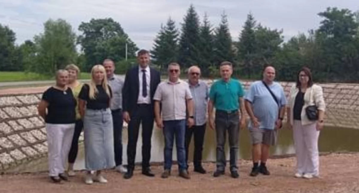 Kolejny staw w gminie Orońsko