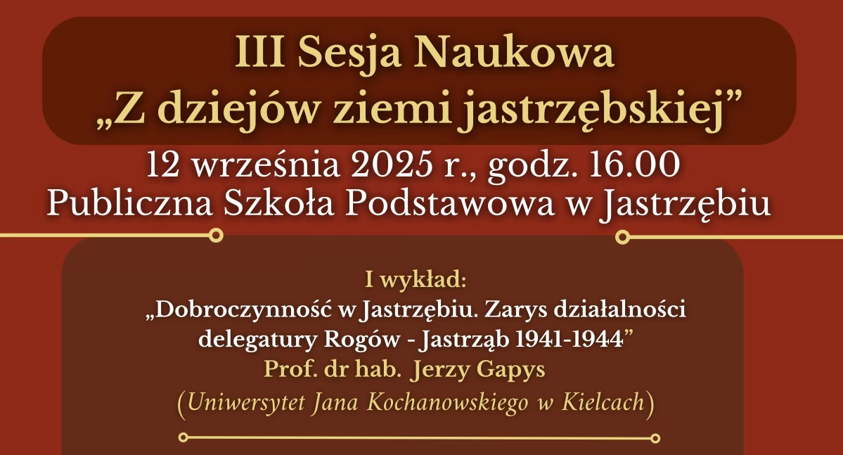 Jastrząb odkrywa swoje dzieje – zaproszenie na wyjątkową sesję naukową
