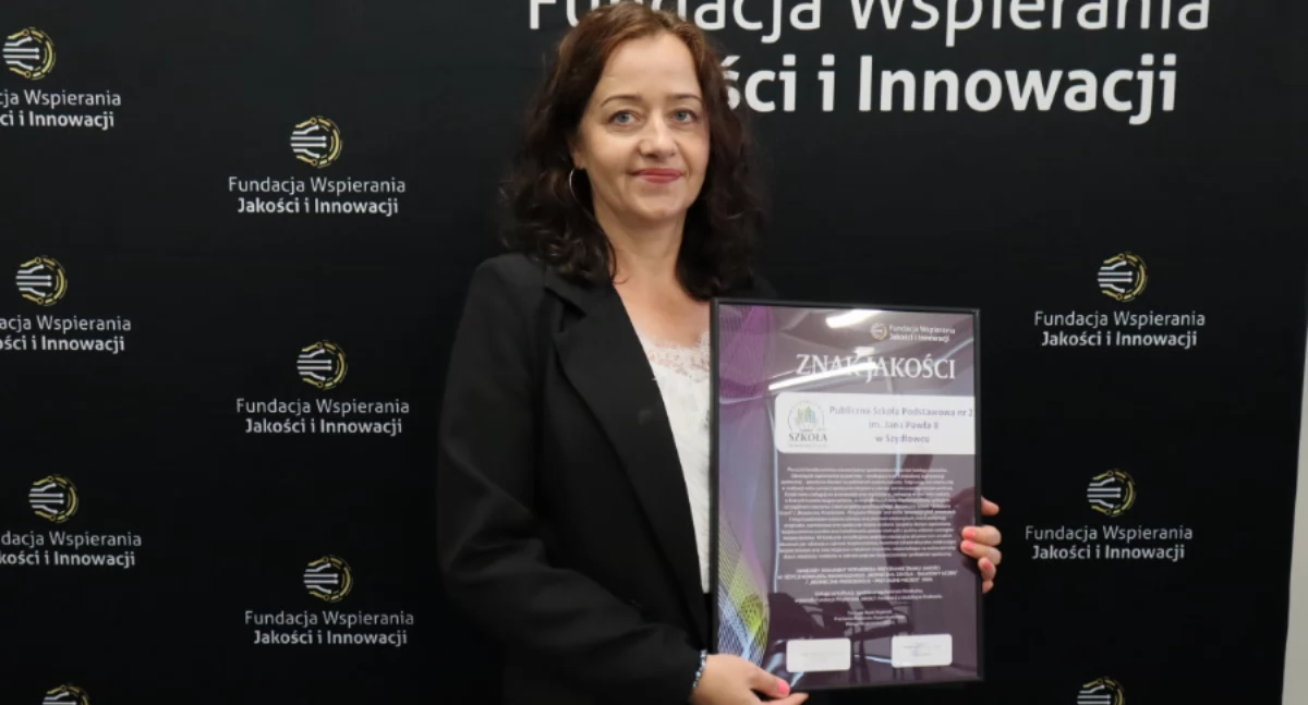Publiczna Szkoła Podstawowa nr 2 w Szydłowcu z prestiżową nagrodą w ogólnopolskim konkursie