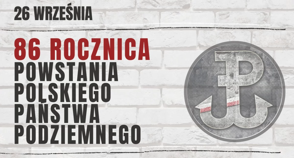 Szydłowiec uczci 86. rocznicę Polskiego Państwa Podziemnego