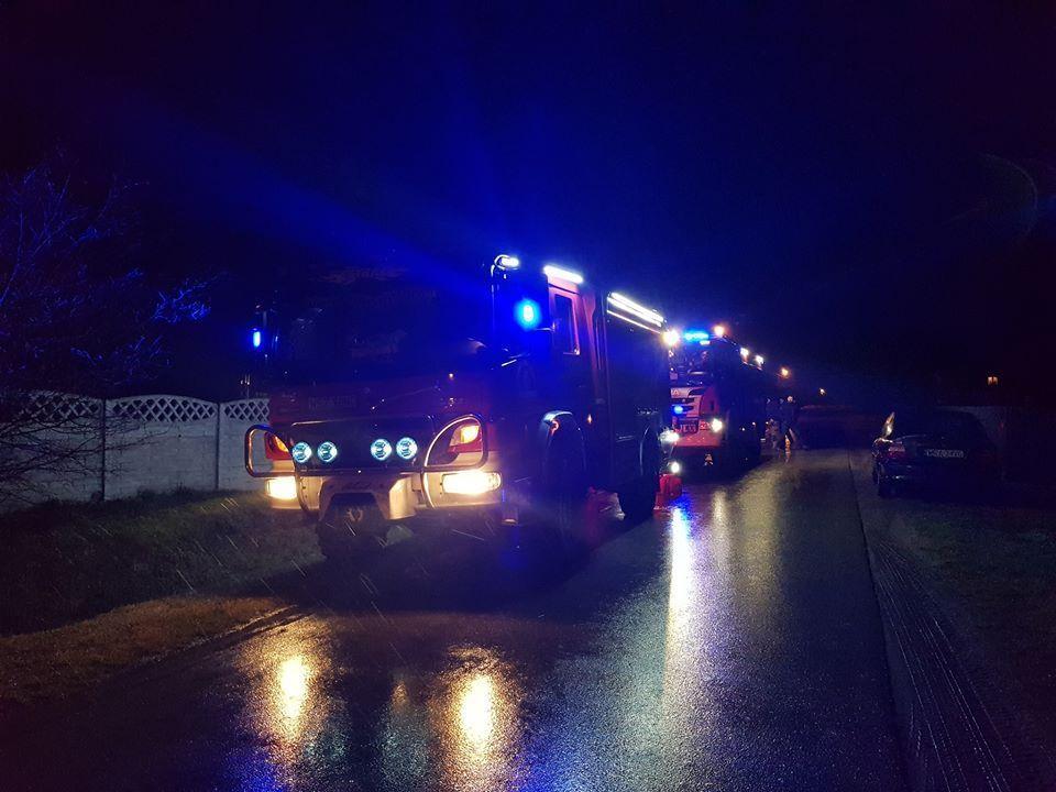 Gazowy strach w Chronowie. Ewakuowani mieszkańcy...