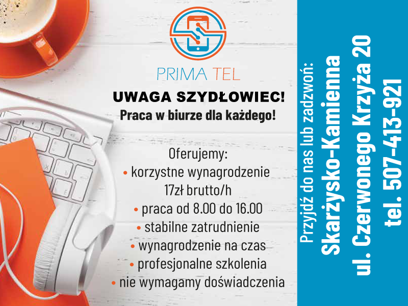 UWAGA SZYDŁOWIEC! Praca w biurze dla każdego!