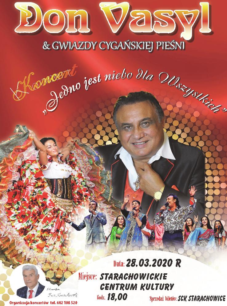 Don Vasyl i Gwiazdy Cygańskiej Pieśni w Starachowickim Centrum Kultury