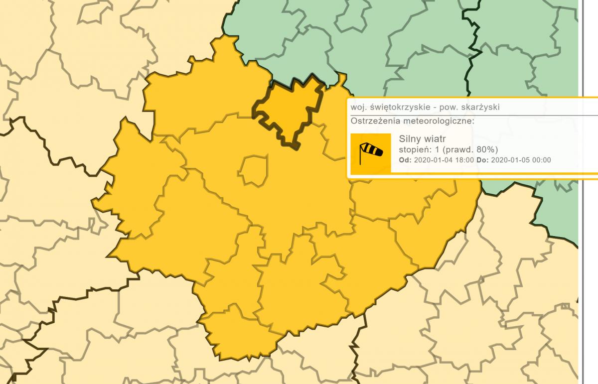 Ostrzeżenia meteorologiczne bardzo blisko nas!