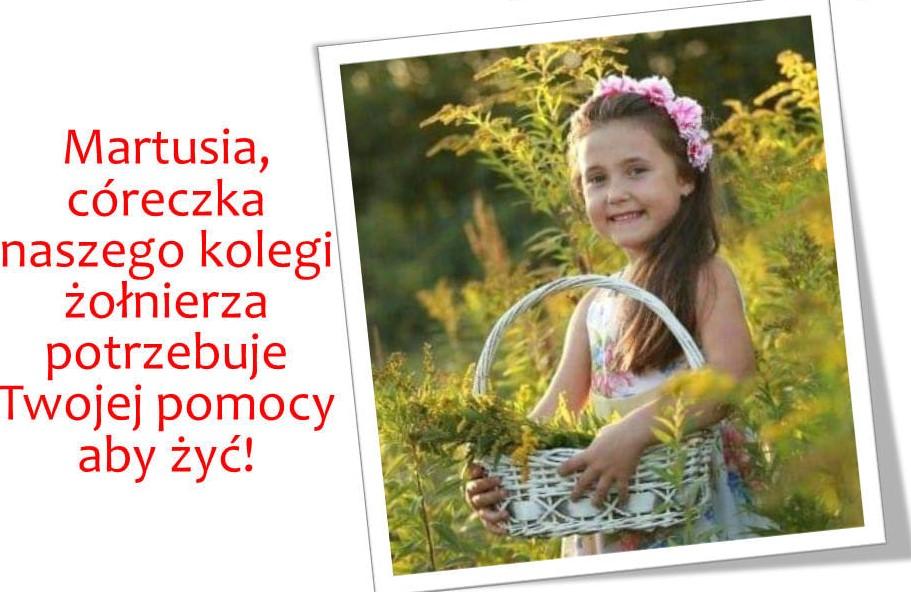 Ty także możesz pomóc Marcie, dziewczynka czeka na krew