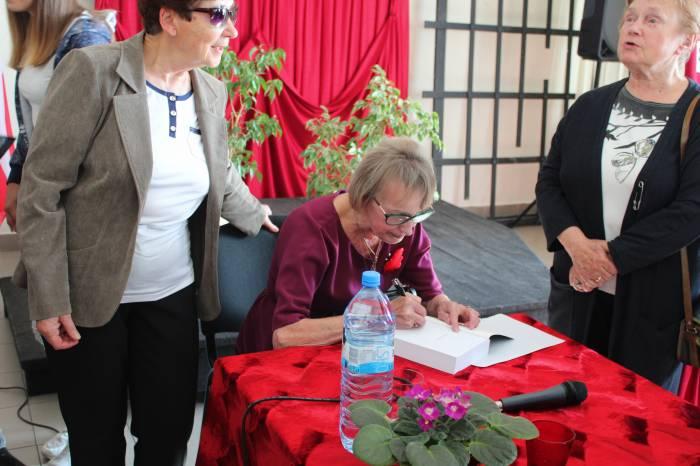 Maria Erbel opowiadała o swoich książkach