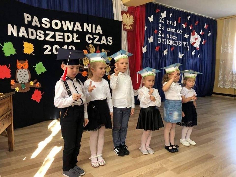 Najmłodszych pasowano...