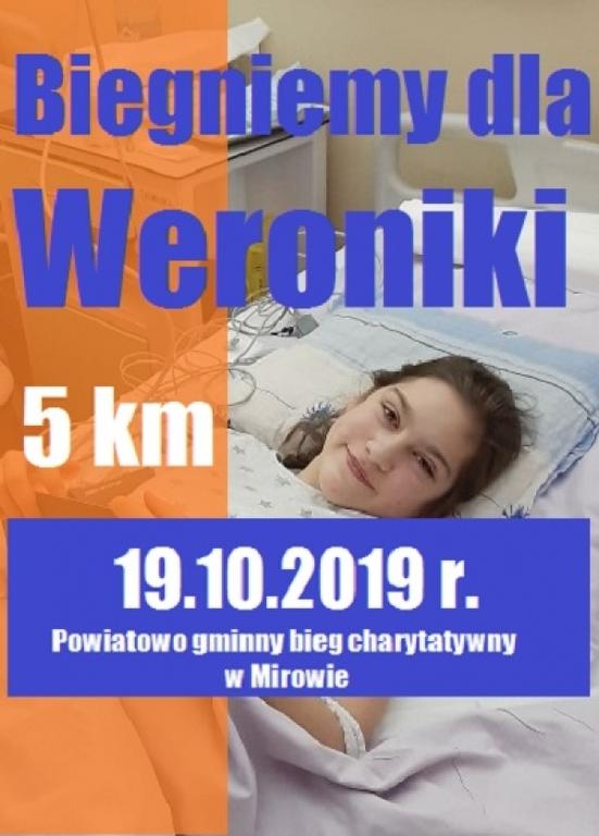 Pobiegną dla Weroniki