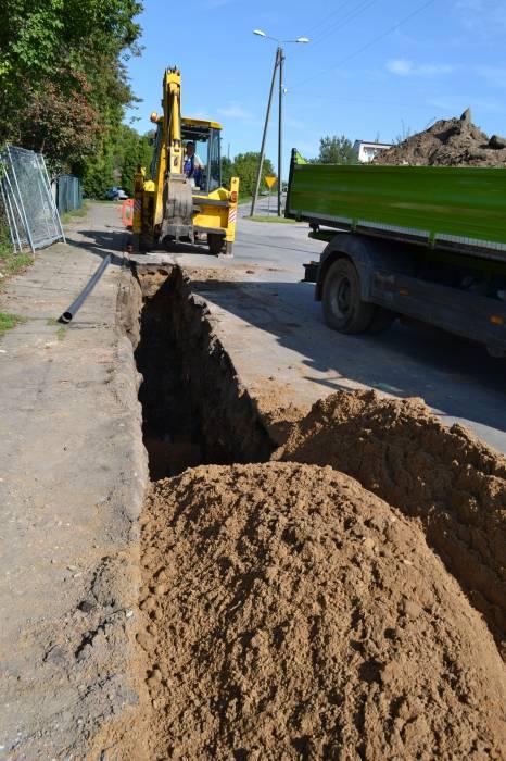 Prace spółki Wodociągi i Kanalizacja