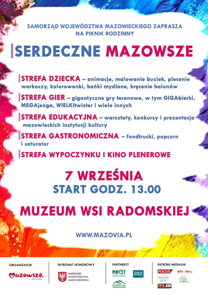 PIERWSZY PIKNIK RODZINNY „SERDECZNE MAZOWSZE” W RADOMIU