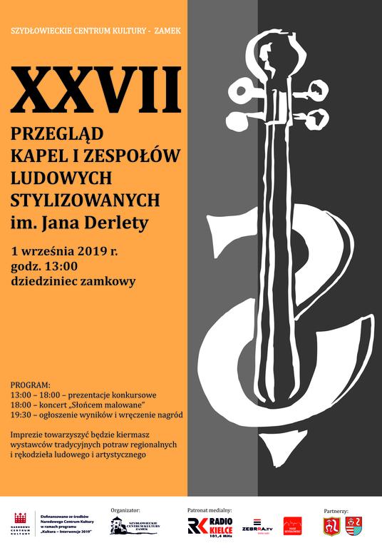 XXVII Ogólnopolski Przegląd Kapel i Zespołów Ludowych Stylizowanych im. Jana Derlety