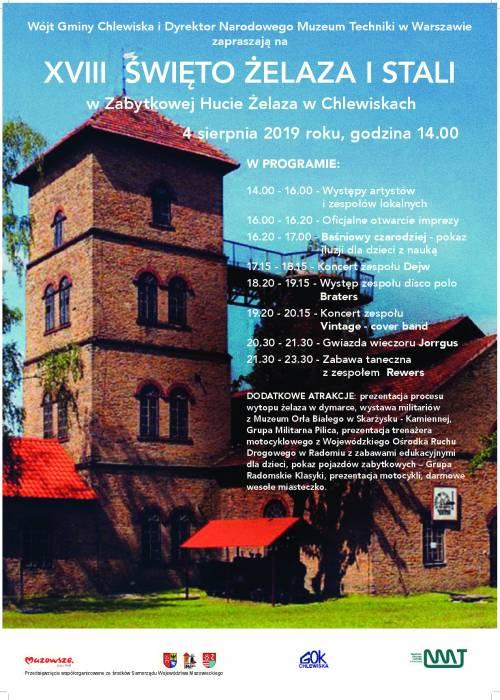 Żelazny festyn w Chlewiskach. Zagrają - Dejw, Jorrgus i Rewers