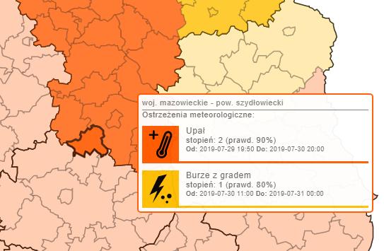 Idą burze! Meteorolodzy ostrzegają