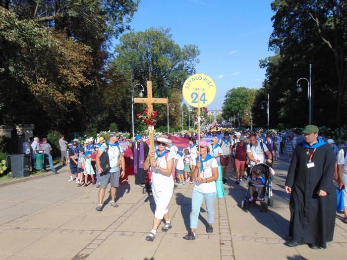 Pielgrzymkowe zapisy w parafii św. Zygmunta