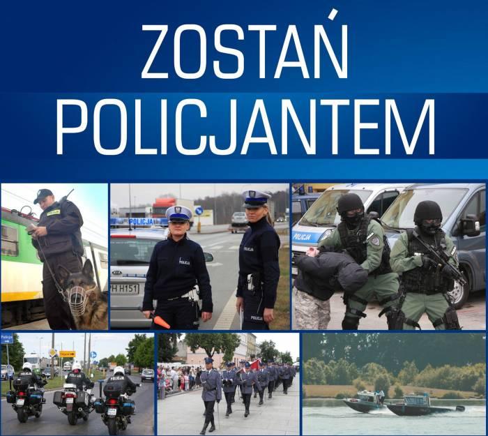 Możesz zostać policjantem - w Szydłowcu, Przysusze i Radomiu