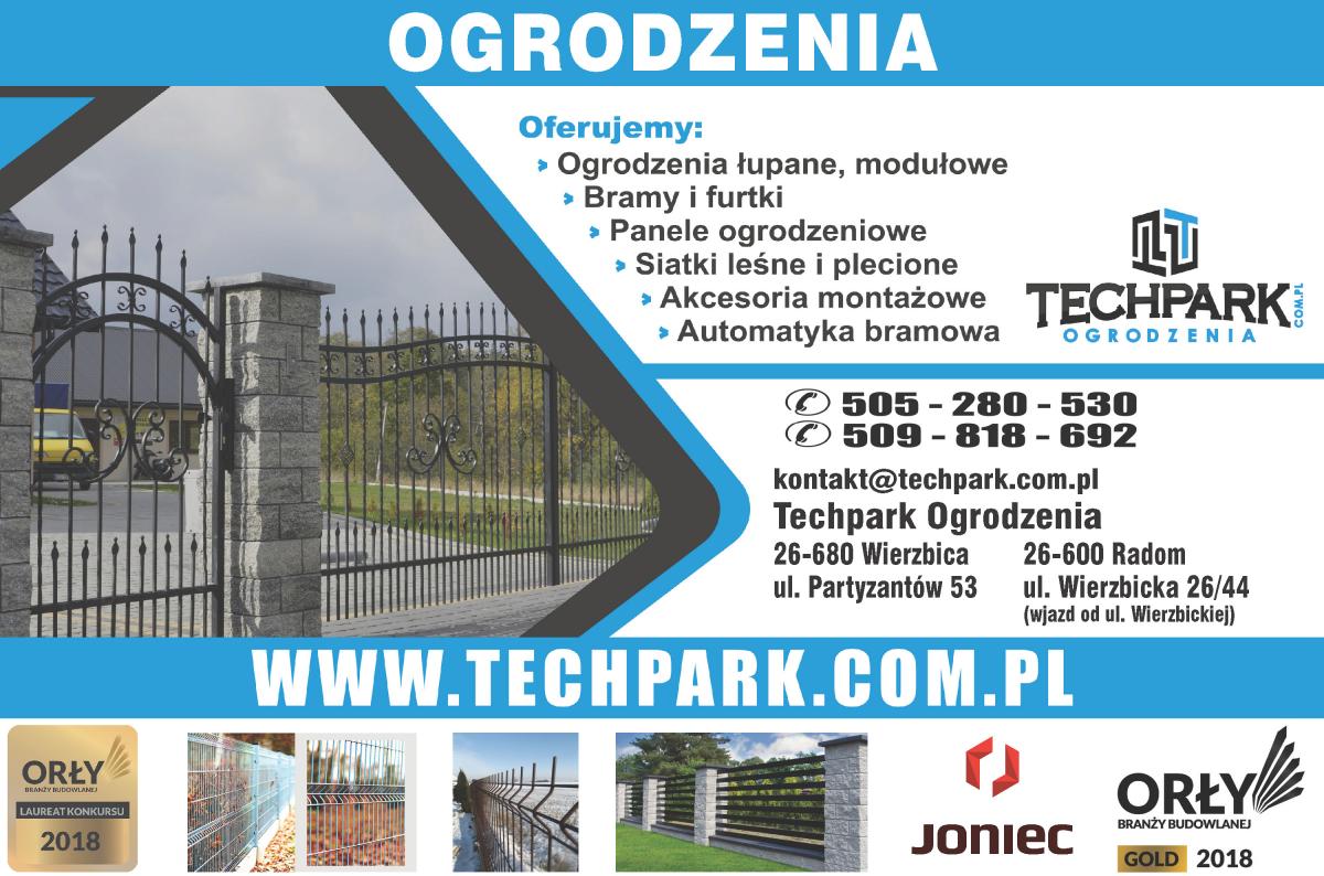 TECHPARK - ogrodzenia
