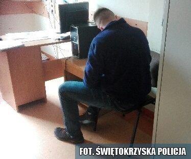 Swoją kartotekę poszerzył o kolejne przestępstwa