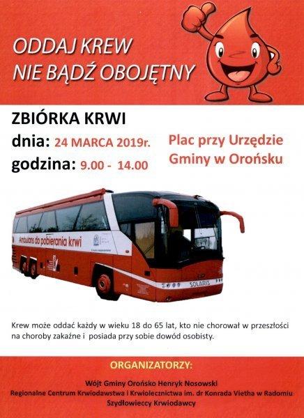 W Centrum Krwiodawstwa brakuje krwi! W niedzielę będzie zbiórka!