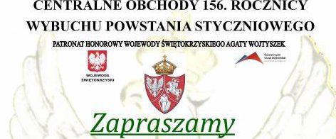 156. ROCZNICA WYBUCHU POWSTANIA STYCZNIOWEGO