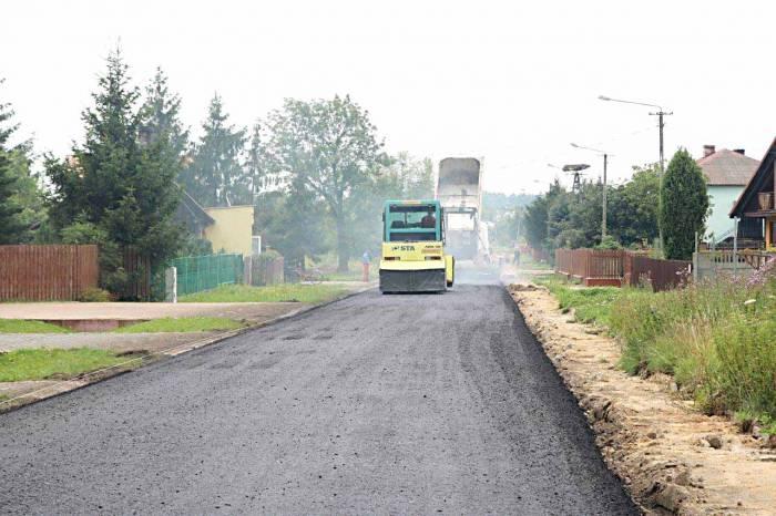 Inwestycje drogowe w gminie Mirów