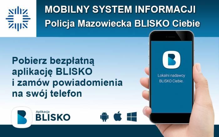 Bezpłatna aplikacja BLISKO