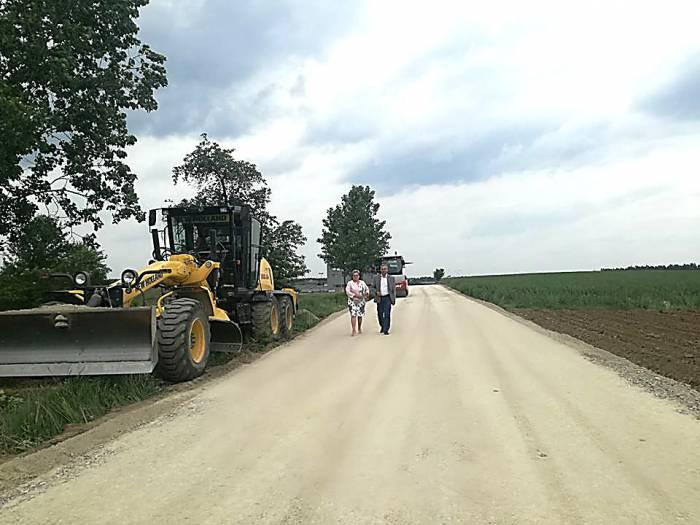 Gmina Jastrząb rozpoczyna kolejną inwestycję drogową