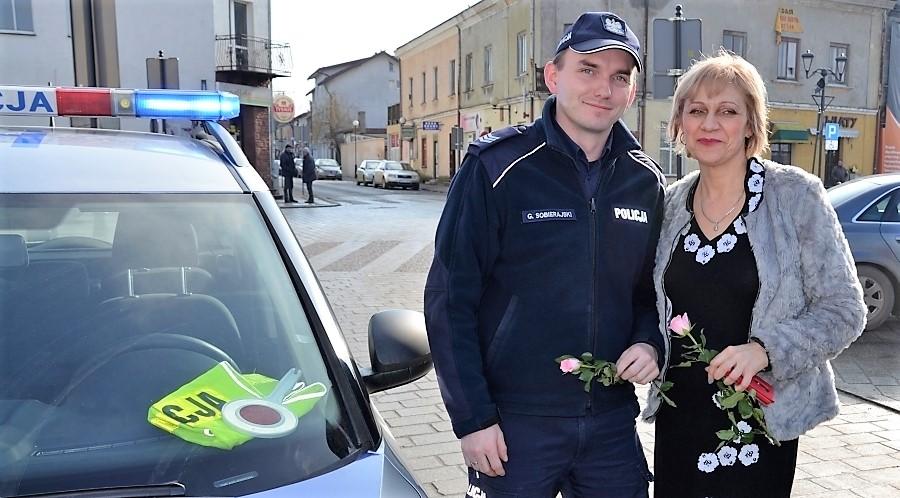Szydłowiec. Kobieta za kierownicą...