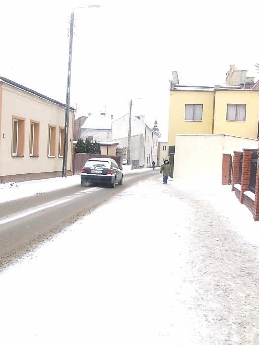 Pośpiech, przebieganie przez jezdnię...