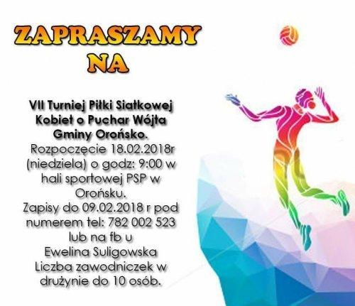 Siatkarski turniej o Puchar Wójta