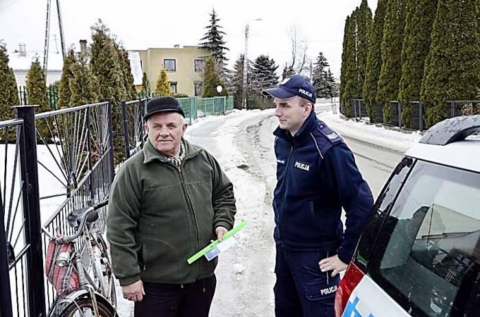 Odblaskowe babcie...