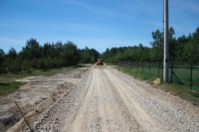 Przebudowa gminnych dróg