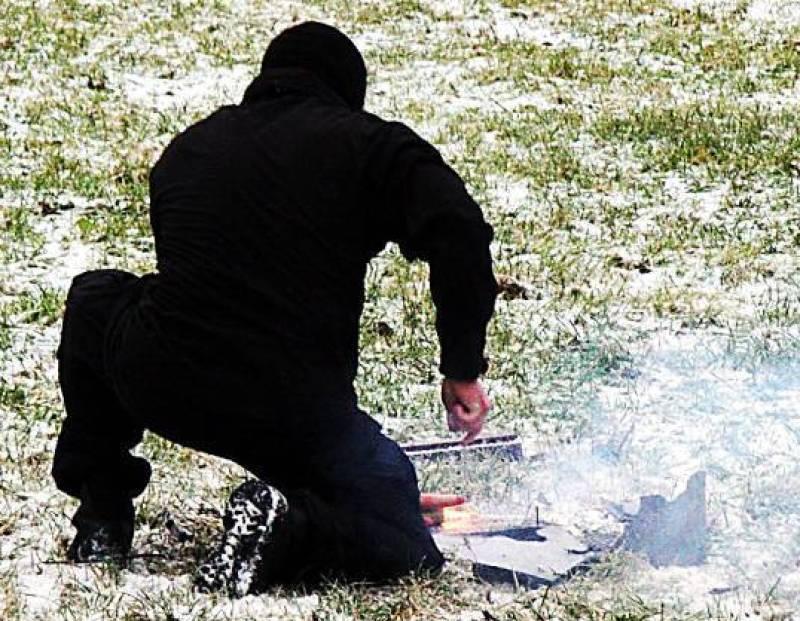 Fajerwerkowe ostrzeżenia policjantów i strażaków
