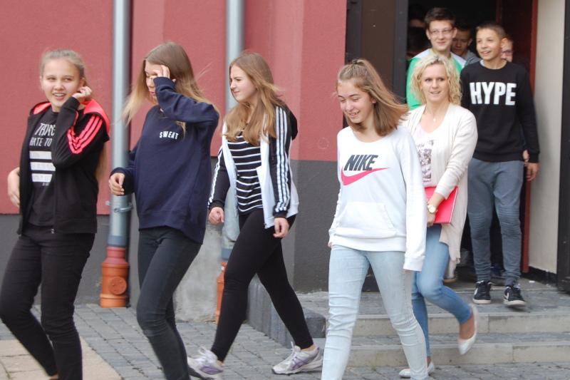Uwaga, w szkole jest pożar