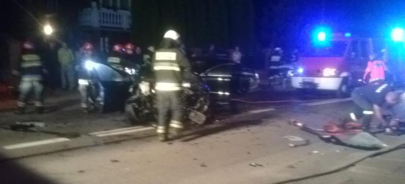 Spowodował wypadek, ale poddawać się nie zamierza