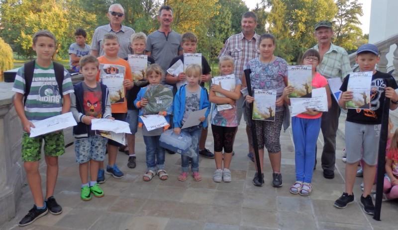 Zamkowa wyspa opanowana przez dzieci