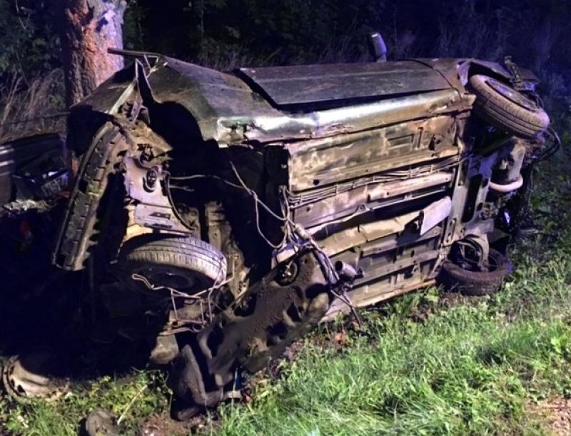 Citroenem w sarnę, a później do rowu