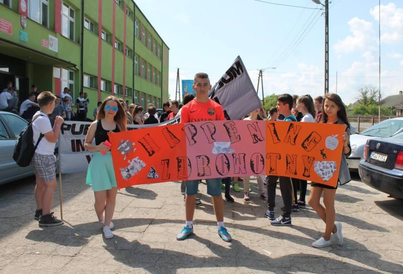 Barwny zdrowotny happening