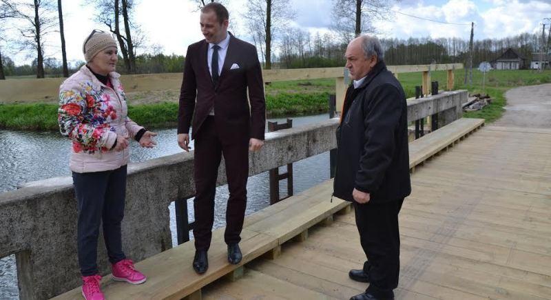 Remont mostu w Zastroniu
