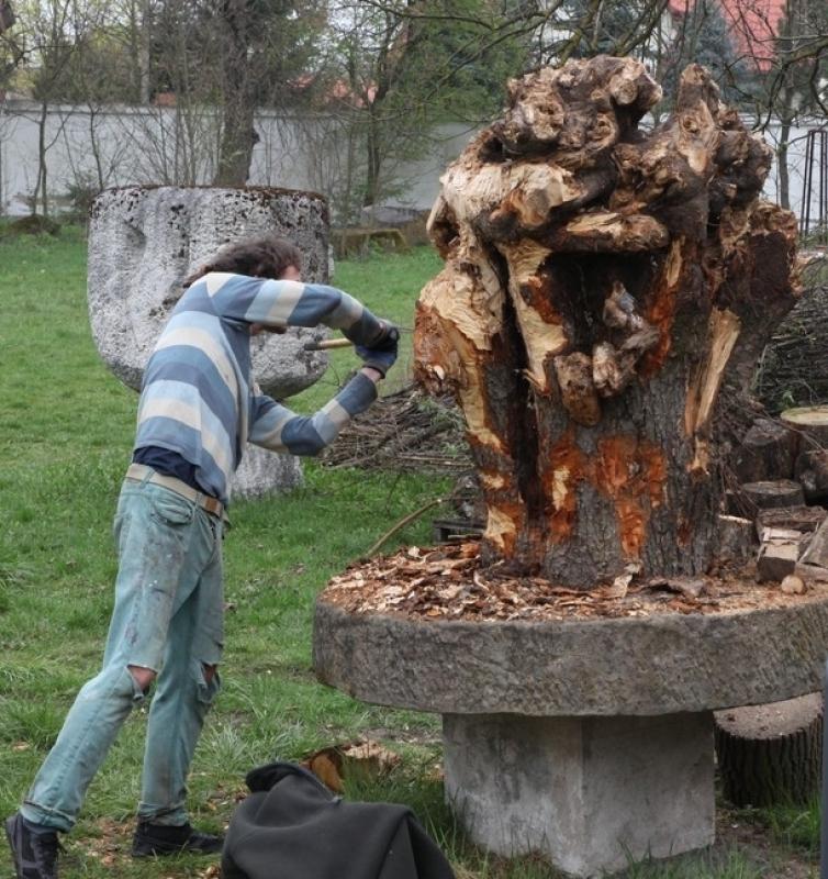 Rzeźbili w pracowniach CRP