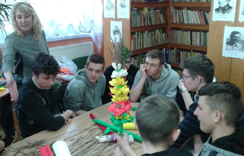 Artystyczne warsztaty gimnazjalistów